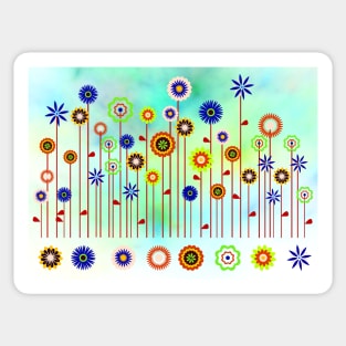 Summer flowers Sticker